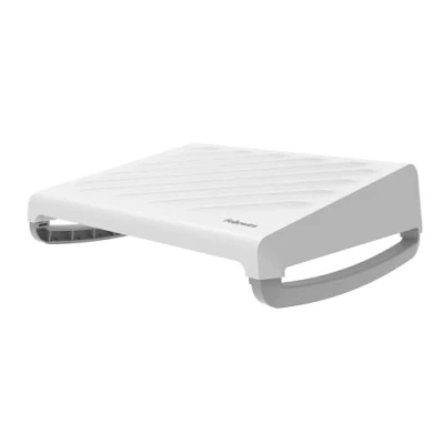 Abbildung von Fellowes Ergonomische Fußstütze Breyta™ Verstellbarer Fußstützenhocker für Büro und Zuhause 100% recycelbar 5 Jahre Garantie Weiß