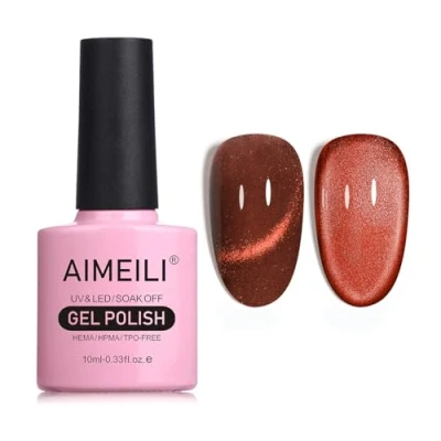 Abbildung von AIMEILI Cat Eye UV Gel, 10ml Gel Nagellack Nail Glitzer DIY Art Maniküre 732