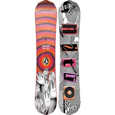 Abbildung von Nitro Snowboards Damen Beauty x Volcom BRD &#039;23, Freestyleboard, Twin, Trüe Camber, Park