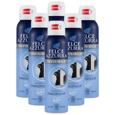 Abbildung von Felce Azzurra Deodorant Unisex Spray Skin Care Hydracare Formel mit weißem Tee 48H 150 ml (6 Einheiten)