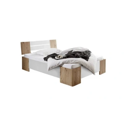 Abbildung von BMG Möbel Futonbett Graz (Bett 140x200 Doppelbett Jugendbett in 5 Farben, Made Germany), mit oder ohne Rollrost