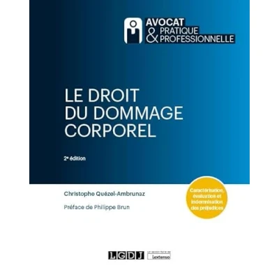 Abbildung von Le droit du dommage corporel: Caractérisation, évaluation et indemnisation des préjudices