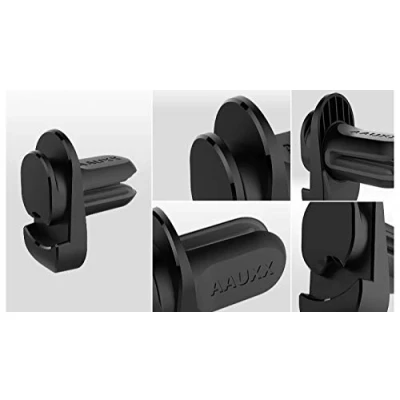 Abbildung von iRing Air Vent Hook für original Universal Handyhalterung Lüftungsgitter im Auto Halterung Farbe schwarz