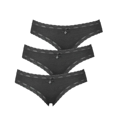Abbildung von like it! Bikinislip 3er Pack Damen Minislip Kim (Packung, 3 St) Zwickel