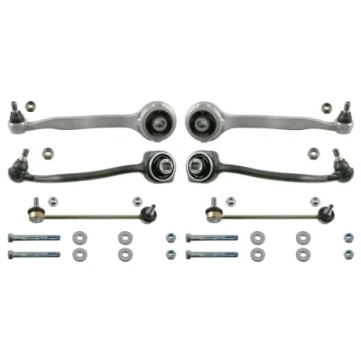 Abbildung von febi BILSTEIN 23702 Querlenker Reparatursatz Vorderachse mit Koppelstange Plus MERCEDES BENZ: CLK Coupe, C Klasse Limousine, T modell