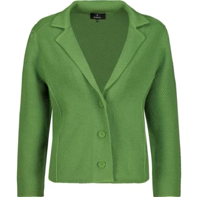 Abbildung von Monari Strickjacke Jacke Basic Strickblazer Leicht tailliert mit Ziernähten