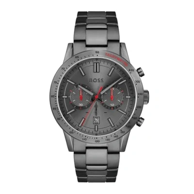 Abbildung von BOSS Chronograph Allure, 1513924, Quarzuhr, Herrenuhr, Armbanduhr, Stoppfunktion, Datum, Tachymeter