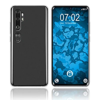 Abbildung von PhoneNatic case kompatibel mit Xiaomi Mi Note 10 Pro Crystal Clear Silikon Hülle Cover