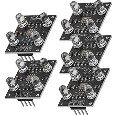 Abbildung von AZDelivery 5 x Farbsensor TCS230 TCS3200 Farben Sensor Modul kompatibel mit Arduino inklusive E Book!