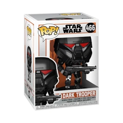 Abbildung von Funko Pop! Star Wars: The Child Mandalorian Dark Trooper (Battle) Vinyl Sammelfigur Geschenkidee Offizielle Handelswaren Spielzeug Für Kinder und Erwachsene