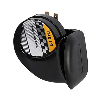 Abbildung von 115DB 510Hz Snail Siren Horn Speeker Wasserdicht, 12V 3.5A High Low Sound Elektrisches Schneckenhorn, Keenso Universal Mini Lautes Elektronisches Lufthorn für Motorrad Auto Roller