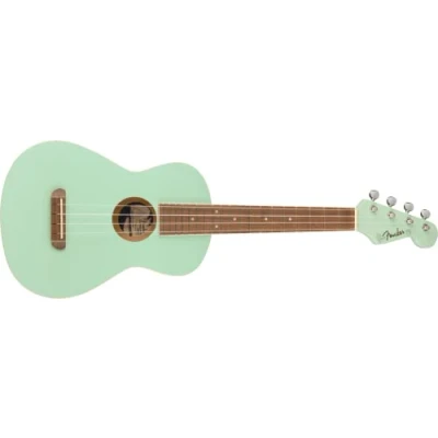 Abbildung von Fender Avalon Tenor Ukulele, Walnut Fingerboard, in Surf Green
