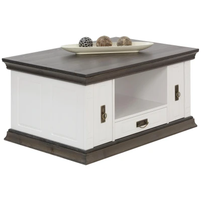 Abbildung von Home affaire Couchtisch &quot;Vinales&quot;, Breite 100 cm, mit 3 Schubladen
