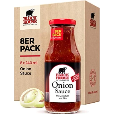 Abbildung von Block House Special Onion Sauce 8x 240ml in Restaurantqualität