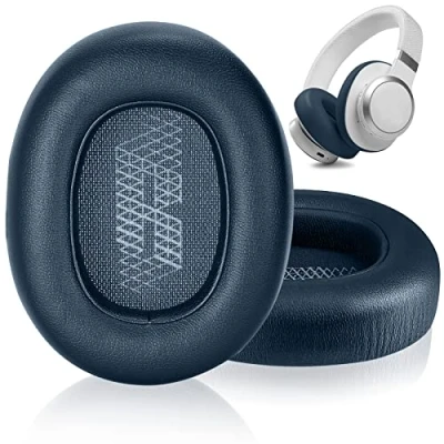 Abbildung von XBERSTAR Ohrpolster Ersatz kompatibel mit JBL E65 E65BTNC / Duet NC LIVE650 BTNC LIVE660 Headset (BLAU)