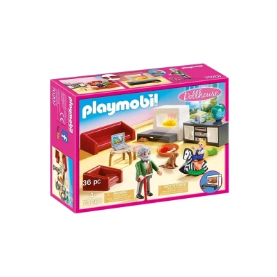 Abbildung von Playmobil Huiskamer MET Openhaard Minispielzeug für Kinder, Größe: One Size, Multicolor