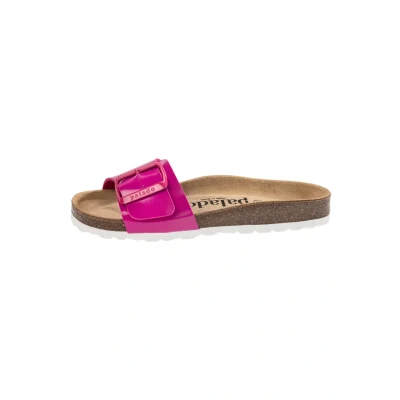 Abbildung von Palado Malta EGS Pantolette flach, Damen, Größe: 40, Fuxia lack Schuhe