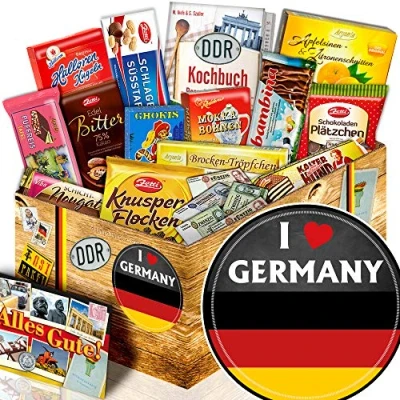 Abbildung von I love Germany Ossi Paket Schokolade XL Deutschland Geschenk