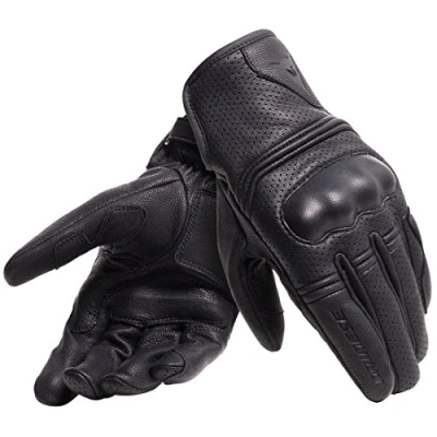 Abbildung von Dainese Corbin Air Unisex Gloves, Motorradhandschuhe Herren und Damen, Handschuhe Moto aus 100% Schafsleder, Weich, Widerstandsfähig mit Knöchelschutz Verstärkter Handfläche, Schwarz