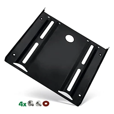 Abbildung von InLine HDD/SSD Einbaurahmen, 2,5 auf 3,5, mit Einbauschrauben, schwarz, 8,89 cm (3.5 Zoll), Carrier Panel, 2.5 Zoll, Schwarz