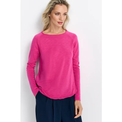 Abbildung von Rich &amp; Royal Langarmshirt, Damen, Größe: 40, Raspberry pink