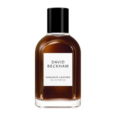 Abbildung von David Beckham Exquisite Leather Eau de Parfum für Herren, die perfekte Verkörperung von maskulinem Luxus und markanter Eleganz, Aromen rauchigem Leder, edlen Gewürzen Früchten, 50 ml
