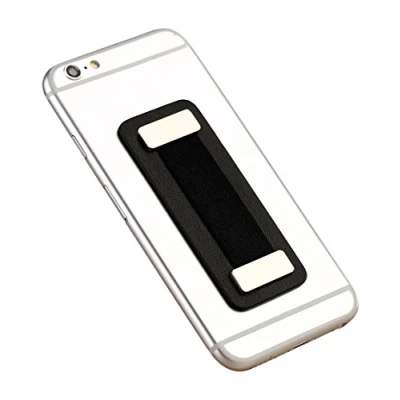 Abbildung von Cerbery Smartphone Fingerhalter aus Leder Fingerhalterung Halter Halterung Halterung, (Echtleder)
