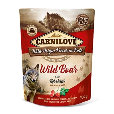 Abbildung von Carnilove konservai šunims Pate Wild Boar with Rosehips 300g