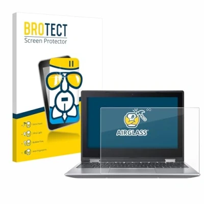 Abbildung von BROTECT Schutzglas für Acer Chromebook Spin 511 R756TN TCO Schutzfolie Panzer Folie Glas [Extrem Kratzfest 9H, Anti Fingerprint, Ultra Transparent]