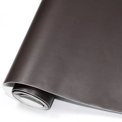 Abbildung von CHEIGHY Leder Patch Kit Selbstklebende Lederflicken Premium Selbstklebender Reparatur Patch, Flicken Für Couch Sofa Risse Verbrennungen Autositze Zubehör (Braun, 10 x 200 cm)