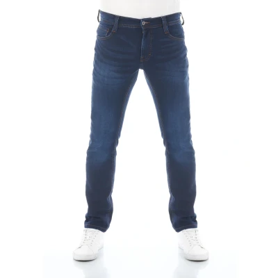 Abbildung von Mustang REAL X Oregon Jeans Tapered Fit, Herren, Größe: 34x32, Blue denim
