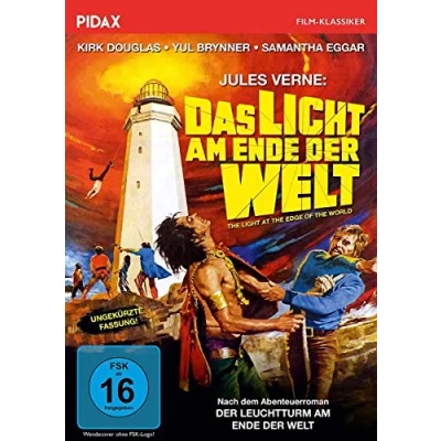 Abbildung von Jules Verne: Das Licht am Ende der Welt / Packender Abenteuerfilm mit Kirk Douglas und Yul Brynner (Pidax Film Klassiker)