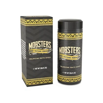 Abbildung von Mobsters Emporium Haartextur Puder, geeignet für alle Haartypen, sofortiges Haarvolumen, mattes Finish, Styling Haarpuder Männer