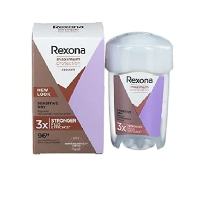 Abbildung von 3 x Rexona Deo Cremestick Women Maximum Protection Sensitive Dry 45ml
