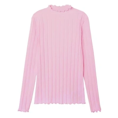 Abbildung von Name it Nkfnoline SLIM NOOS Langarmshirt für Kinder, Größe: 158/164, Parfait pink