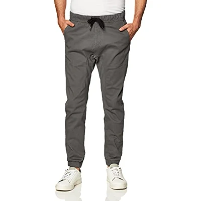 Abbildung von Southpole Herren Joggerhose Basic Stretch Twill grau XX Large