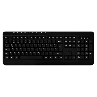 Abbildung von MediaRange Tastatur kabelgebunden MROS102 schwarz