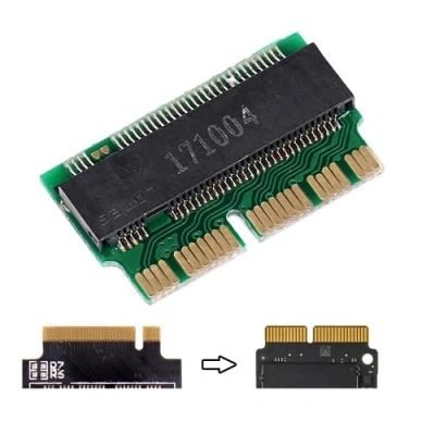 Abbildung von chenyang MAC SSD Verbesserter Adapter M.2 NVME AHCI zu 12+16Pin Konvertierungsadapter für 2013 2014 2015 A1493 A1502 A1465 A1466