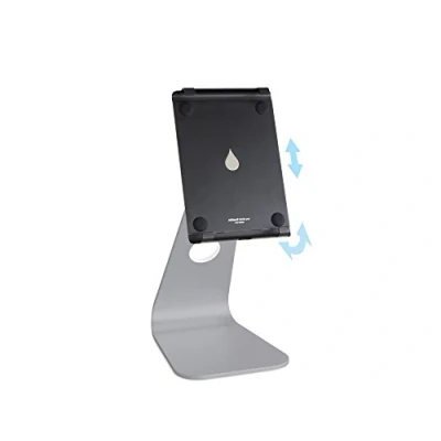 Abbildung von Rain Design mStand Tabletpro 9.7&quot; (iPad Pro/Air), Space Gray (10058) horizontale und vertikale Ständer für iPad Air et Tablett 9.7 Inch Grau