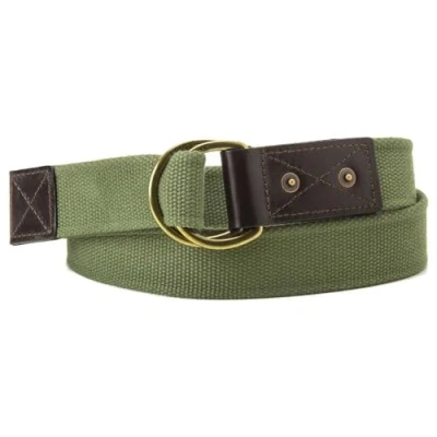 Abbildung von Levi&#039;s Herren &amp; Unisex Mixed Material Woven Belt, Olive, 85