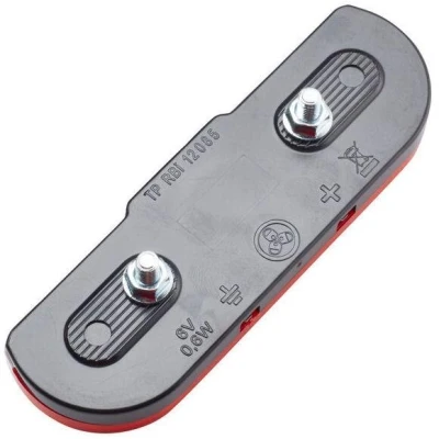 Abbildung von Gepäckträger Rücklicht Trelock LS613 Duo Flat 50mm (werkstattverpackung)