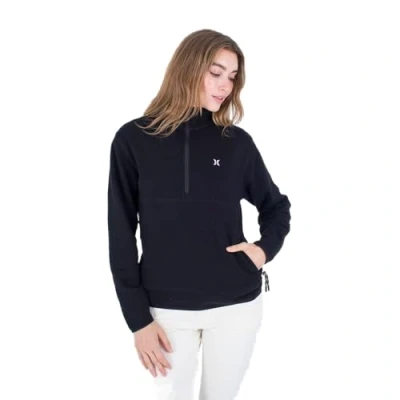Abbildung von Hurley Damen W Explore Half Zip Pullover Sweater, Schwarz, XS