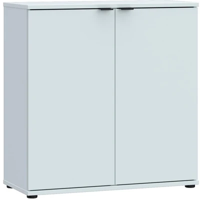 Abbildung von FORTE Kommode Ganymede, Kommode, Stauraum, Metallgriffe, 4 Dekore, Breite 80,1cm