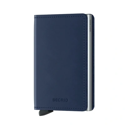 Abbildung von Secrid Slimwallet Portemonnaie Original navy