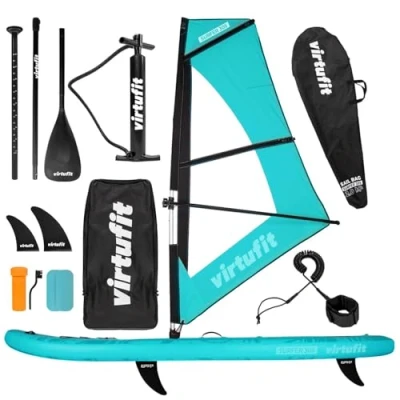 Abbildung von Supboard Surfer 305 Türkis Inklusive Windsegel und Zubehör