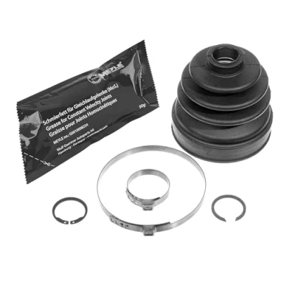 Abbildung von MEYLE 100 495 0015 Achsmanschette getriebeseitig, Vorderachse Gummi ORIGINAL Quality AUDI: A4 B6/B7 Cabrio, A6 C6 Limousine, B6 Avant