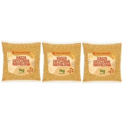 Abbildung von Malinowe Ungeröstete Buchweizengrütze 3x1kg