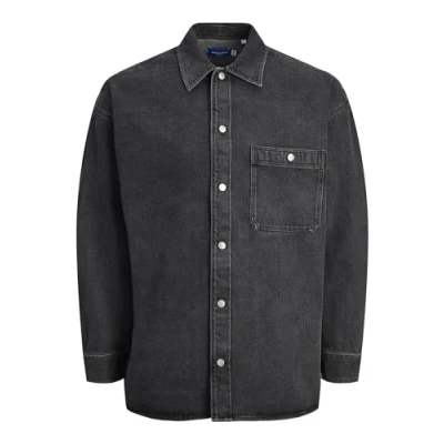 Abbildung von JACK &amp; JONES JORSANTORINI Denim Overshirt LS