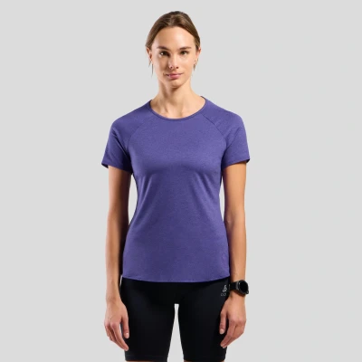 Abbildung von ODLO CREW NECK S Essential Sport Tshirt, Damen, Größe: 42/44, Afterparty melange