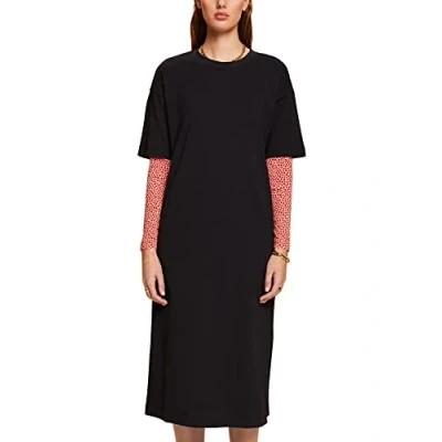 Abbildung von ESPRIT Damen 043CC1E304 Kleid, 002/BLACK 2, S